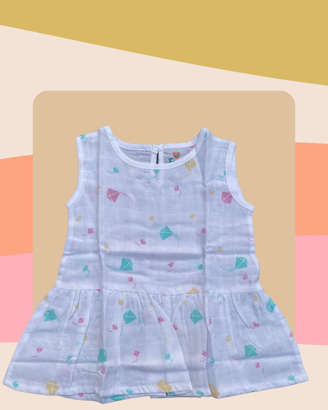 Infant Muslin Frock ( F12 )