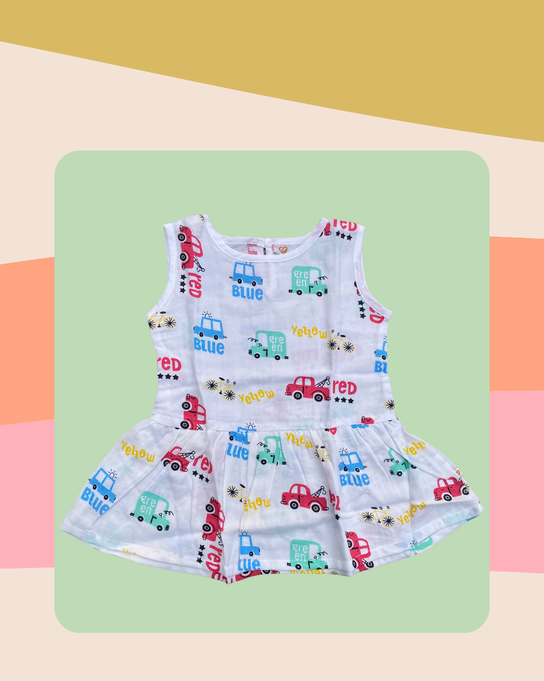 Infant Muslin Frock ( F12 )