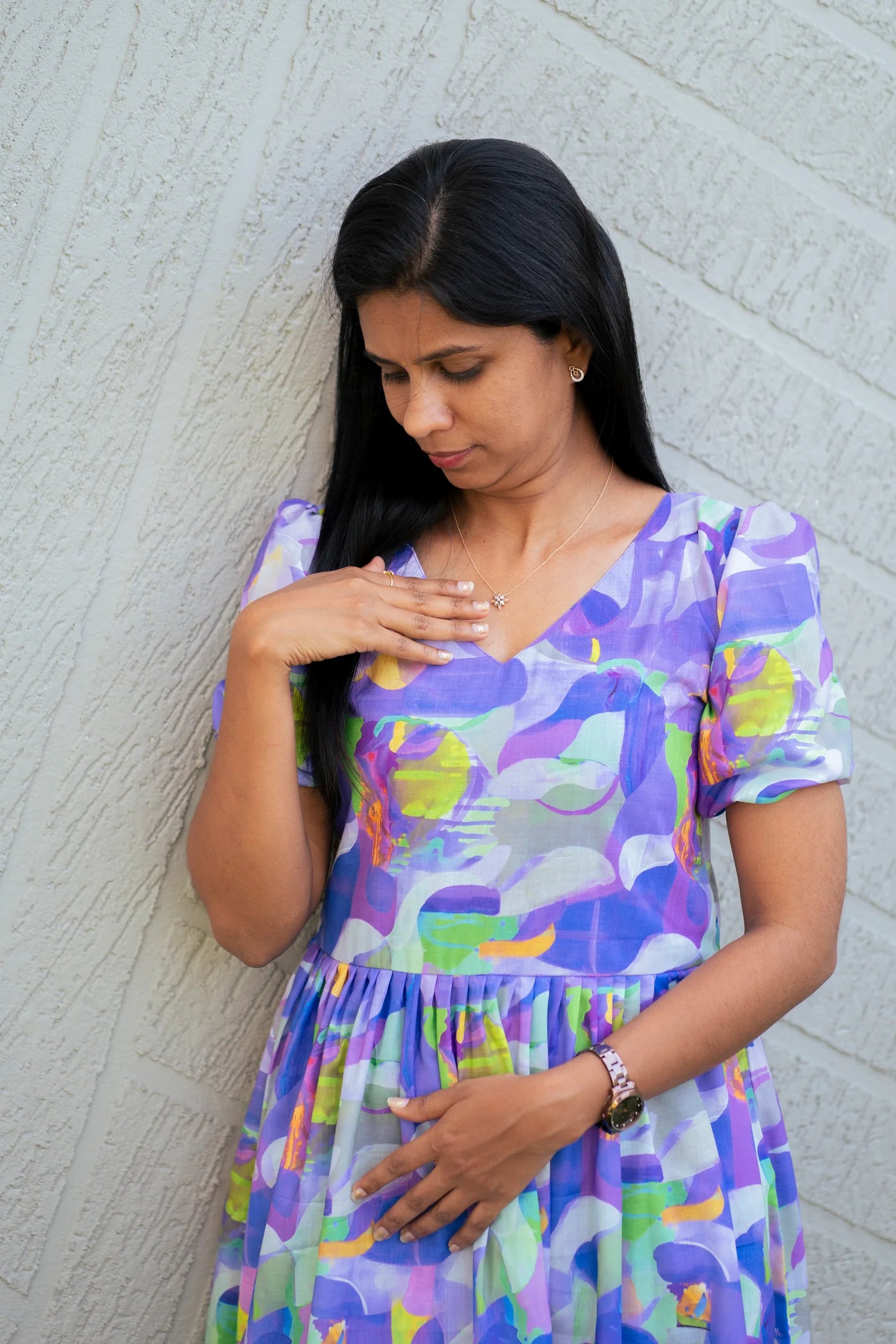 Eilaa - Soft Pastel Gown