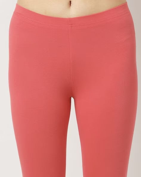 Womens CORAL Color LEGGINGS