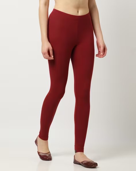 Womens RED Color LEGGINGES