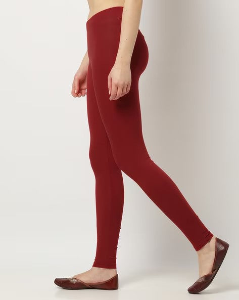Womens RED Color LEGGINGES