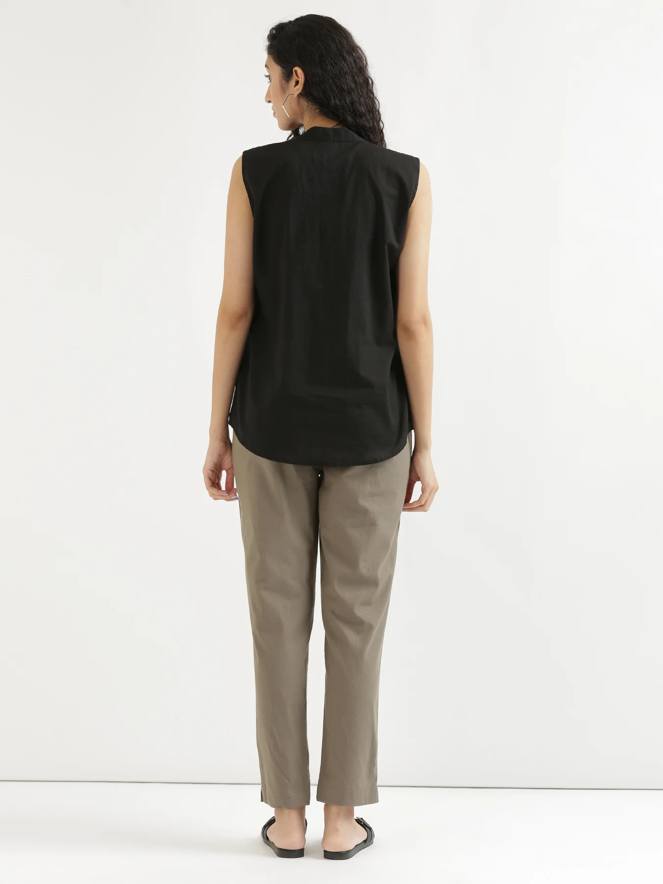 Everyday Cotton Pants - Grey