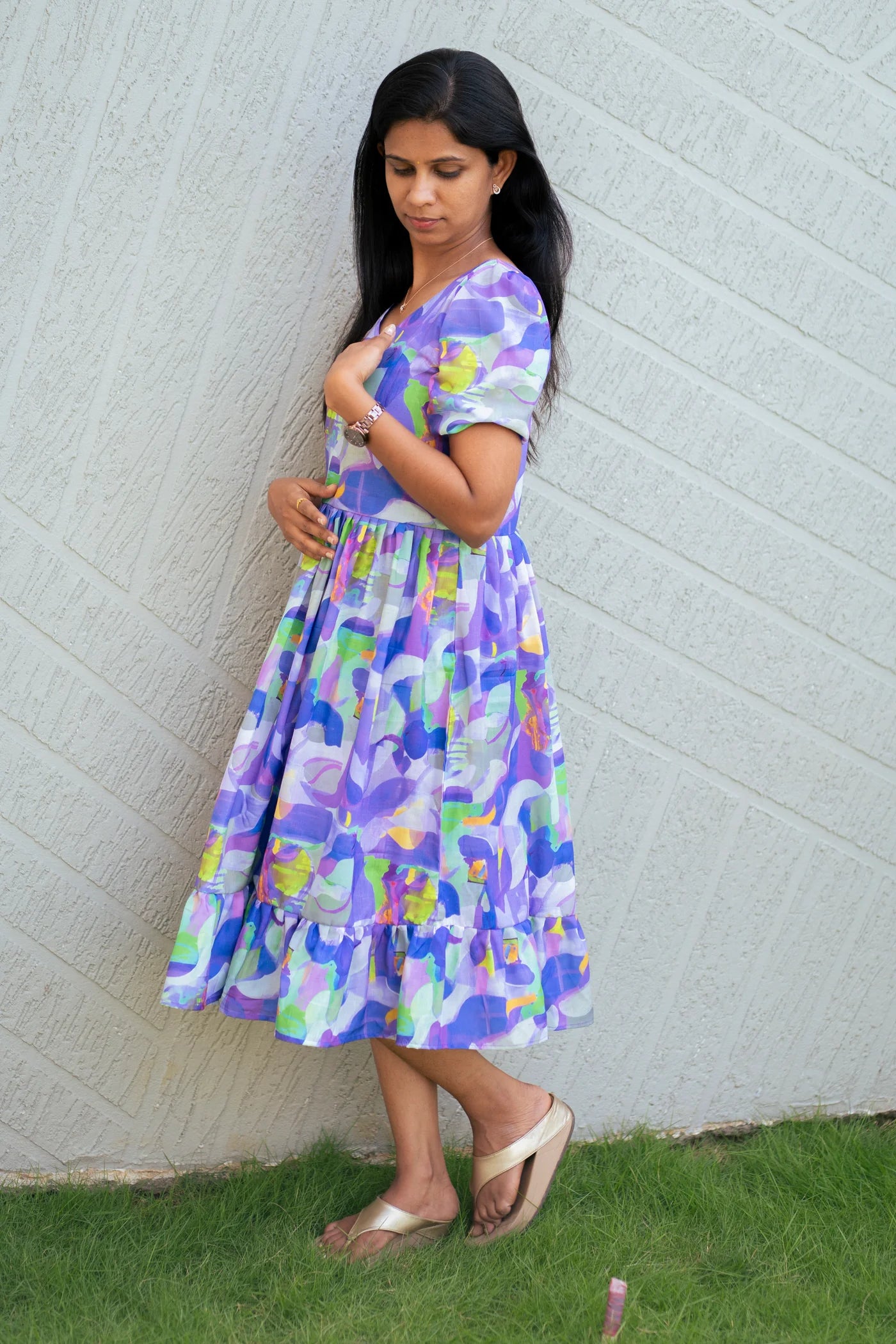 Eilaa - Soft Pastel Gown