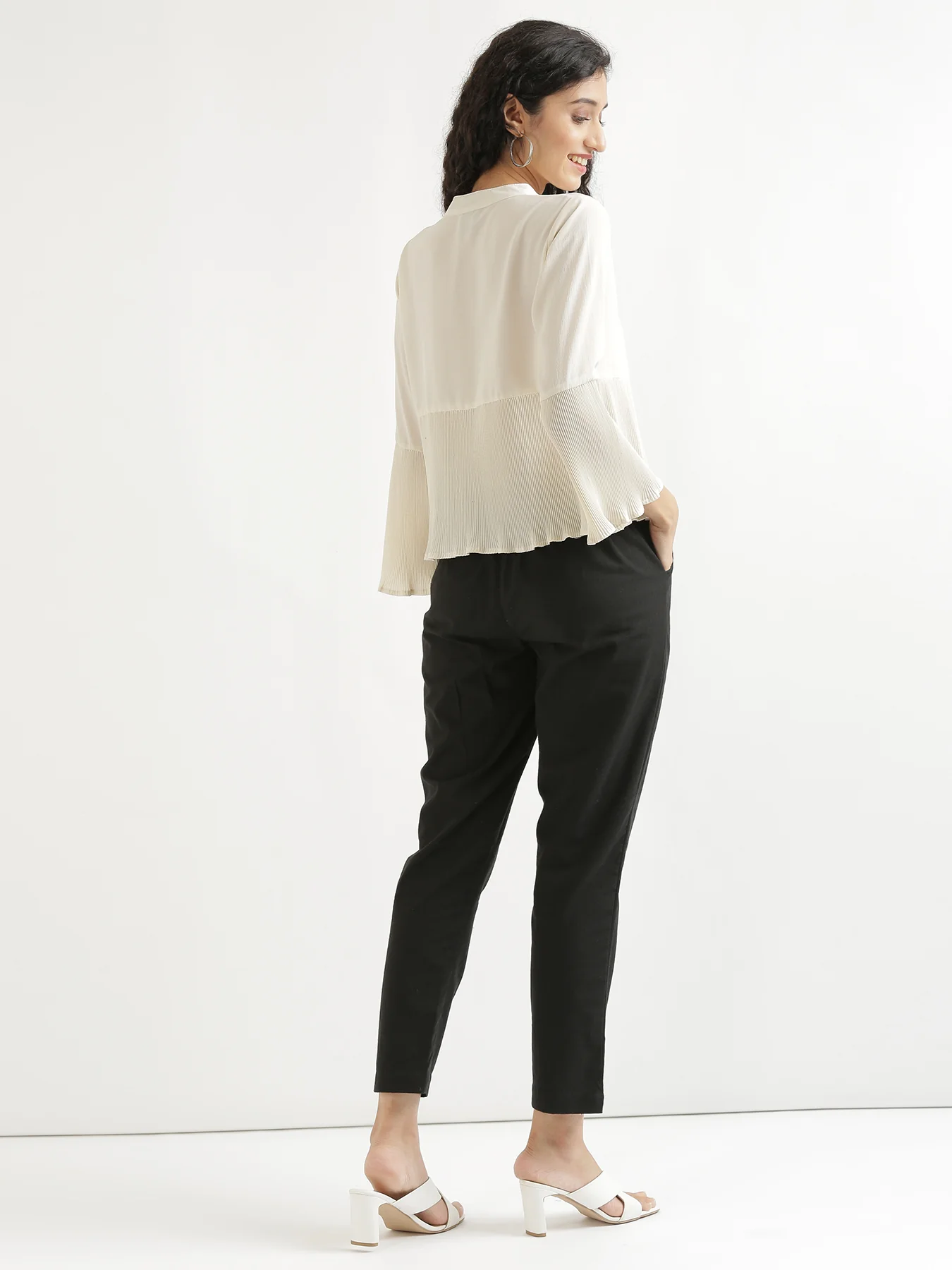 Everyday Cotton Pants - Beige