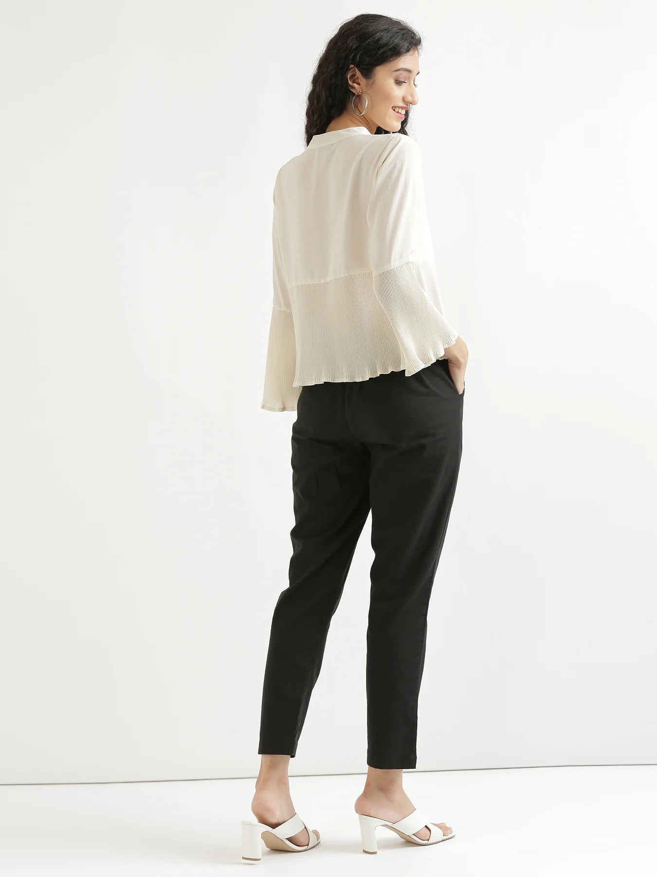 Everyday Cotton Pants - Beige