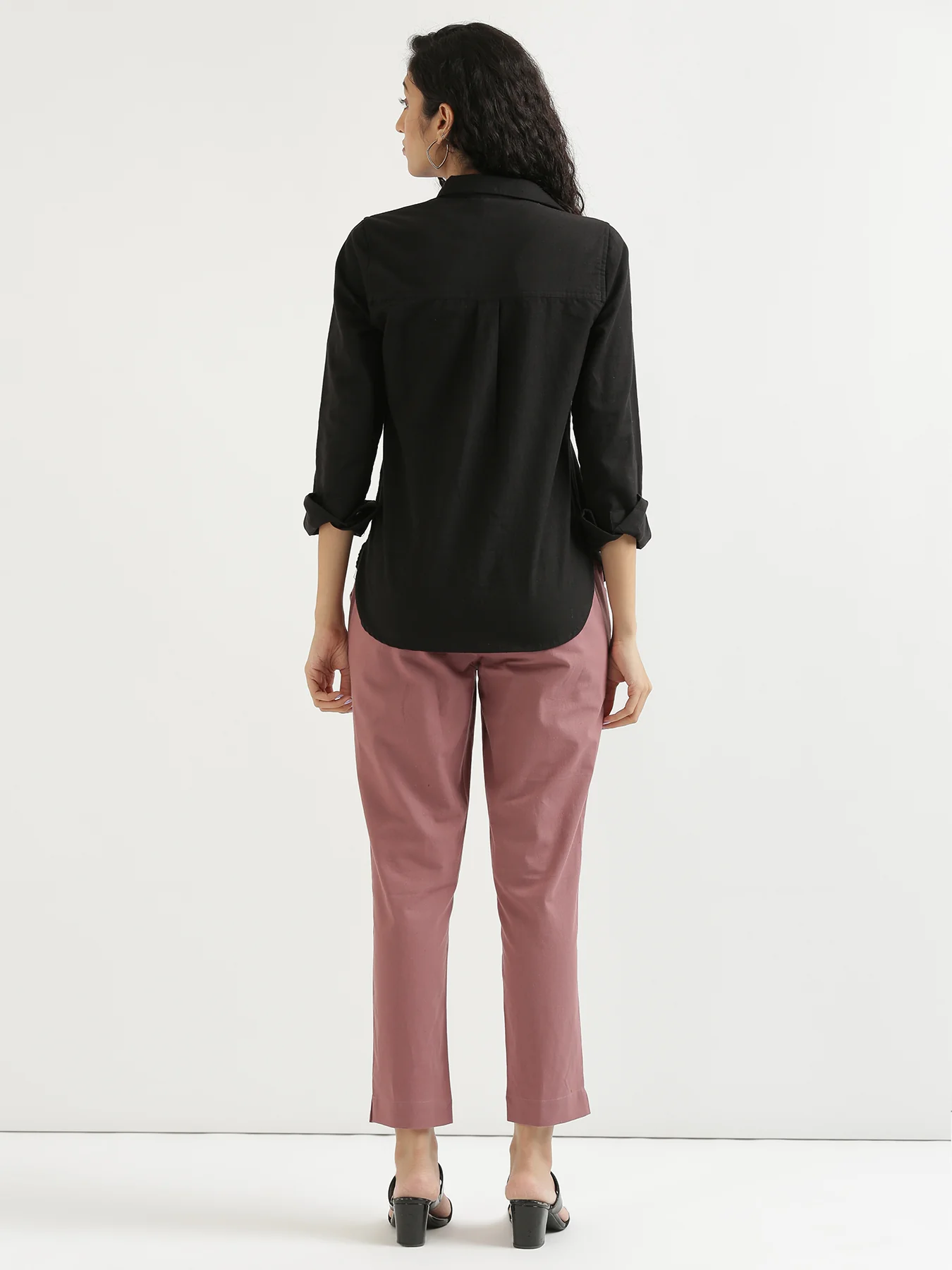 Everyday Cotton Pants - Rose Taupe