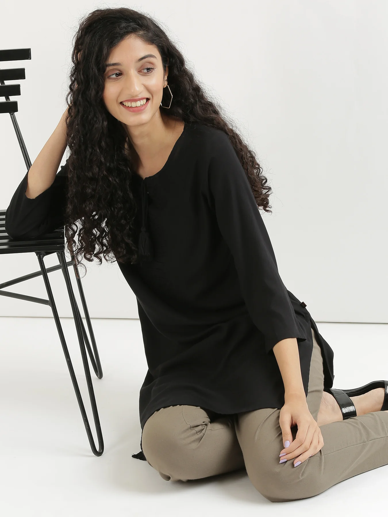 Everyday Cotton Pants - Grey