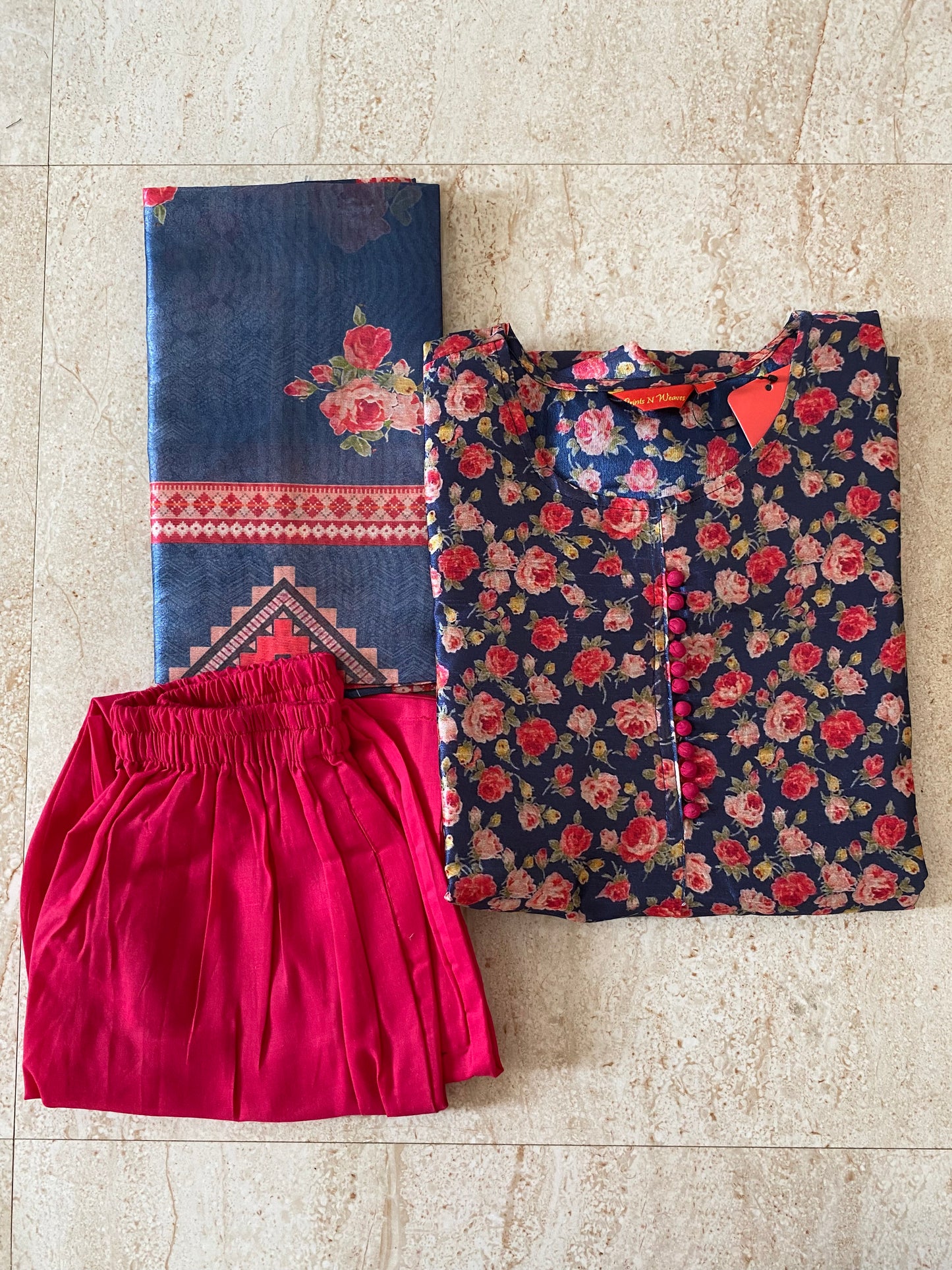 3 PCS KURTHI SET 2514006GUCCI