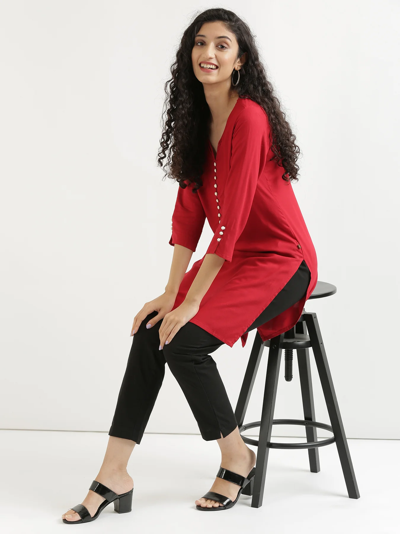Everyday Cotton Pants - Black