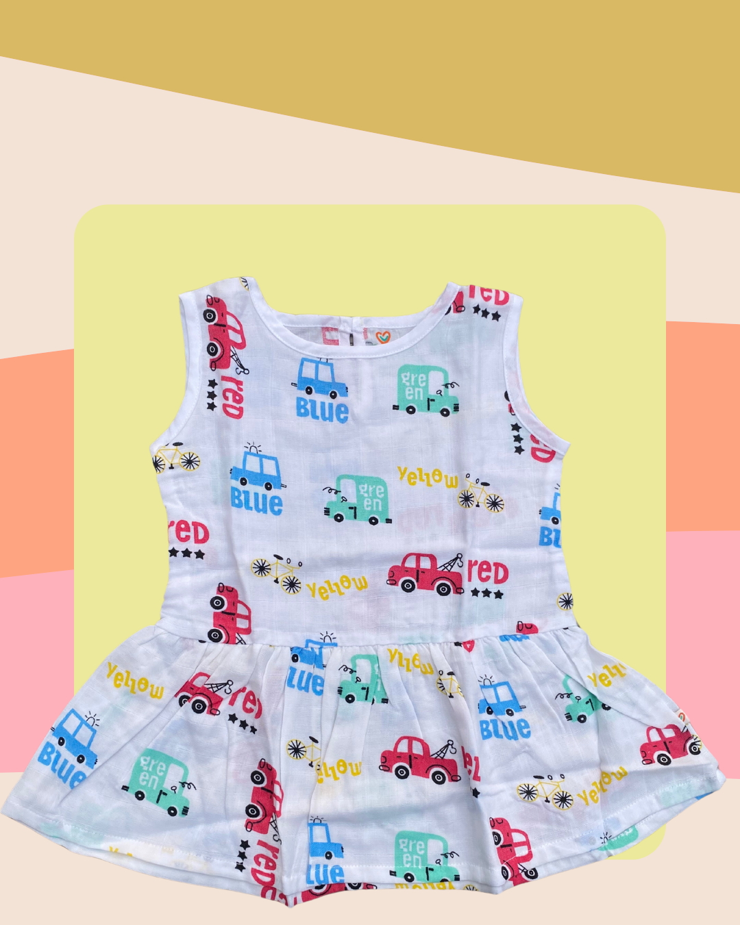 Infant Muslin Frock ( F12 )