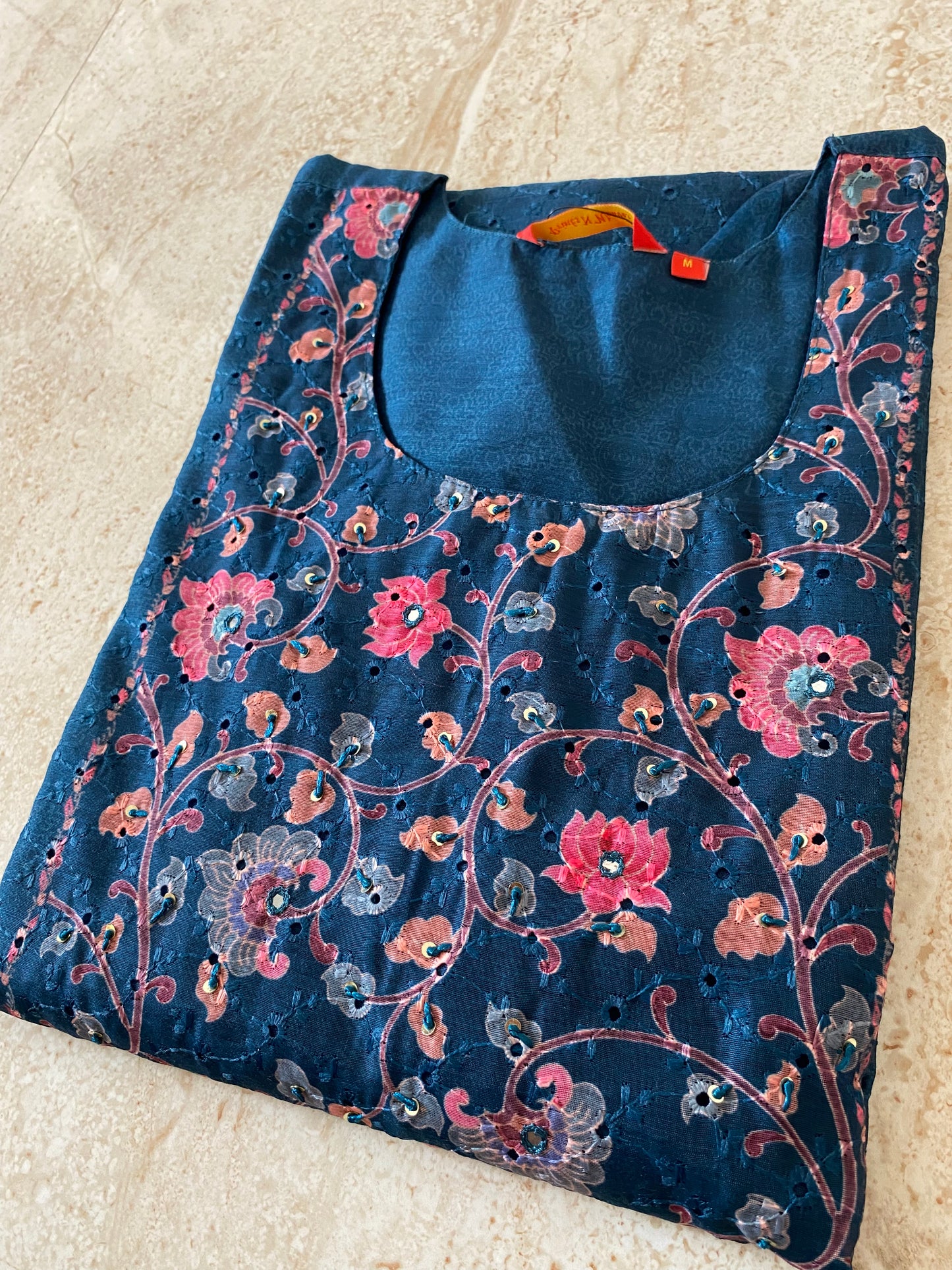 3 PCS KURTHI SET 1791015BLUE