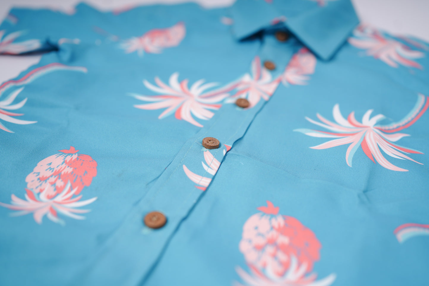 2404LDBSH0115 Boys Shirt Sky Blue Half Sleeve
