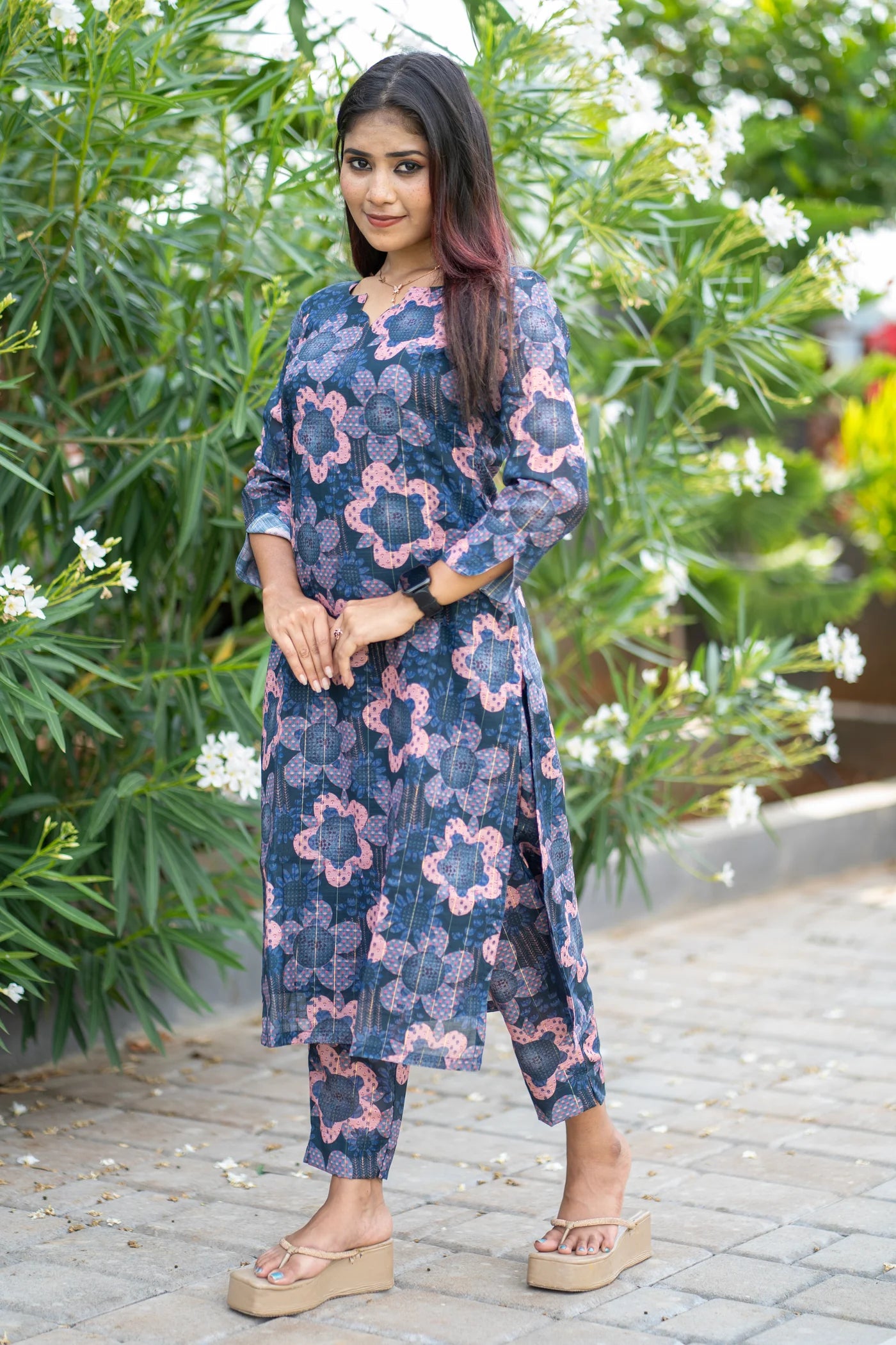 Eilaa - Midnight Bloom Co - Ord Set