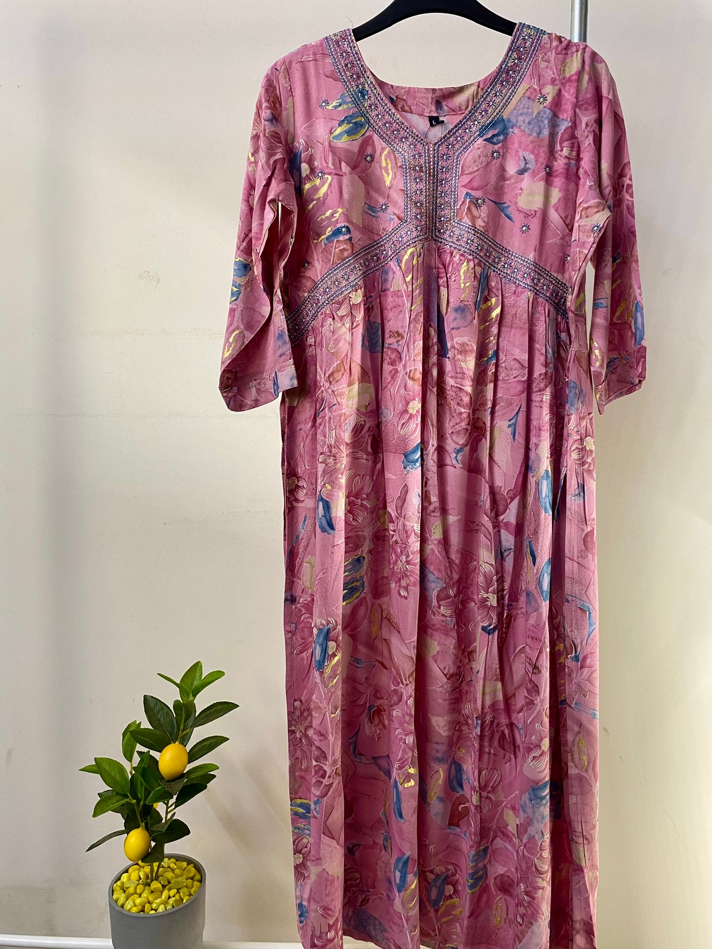 3005018PINK - Womens KURTHI TOP