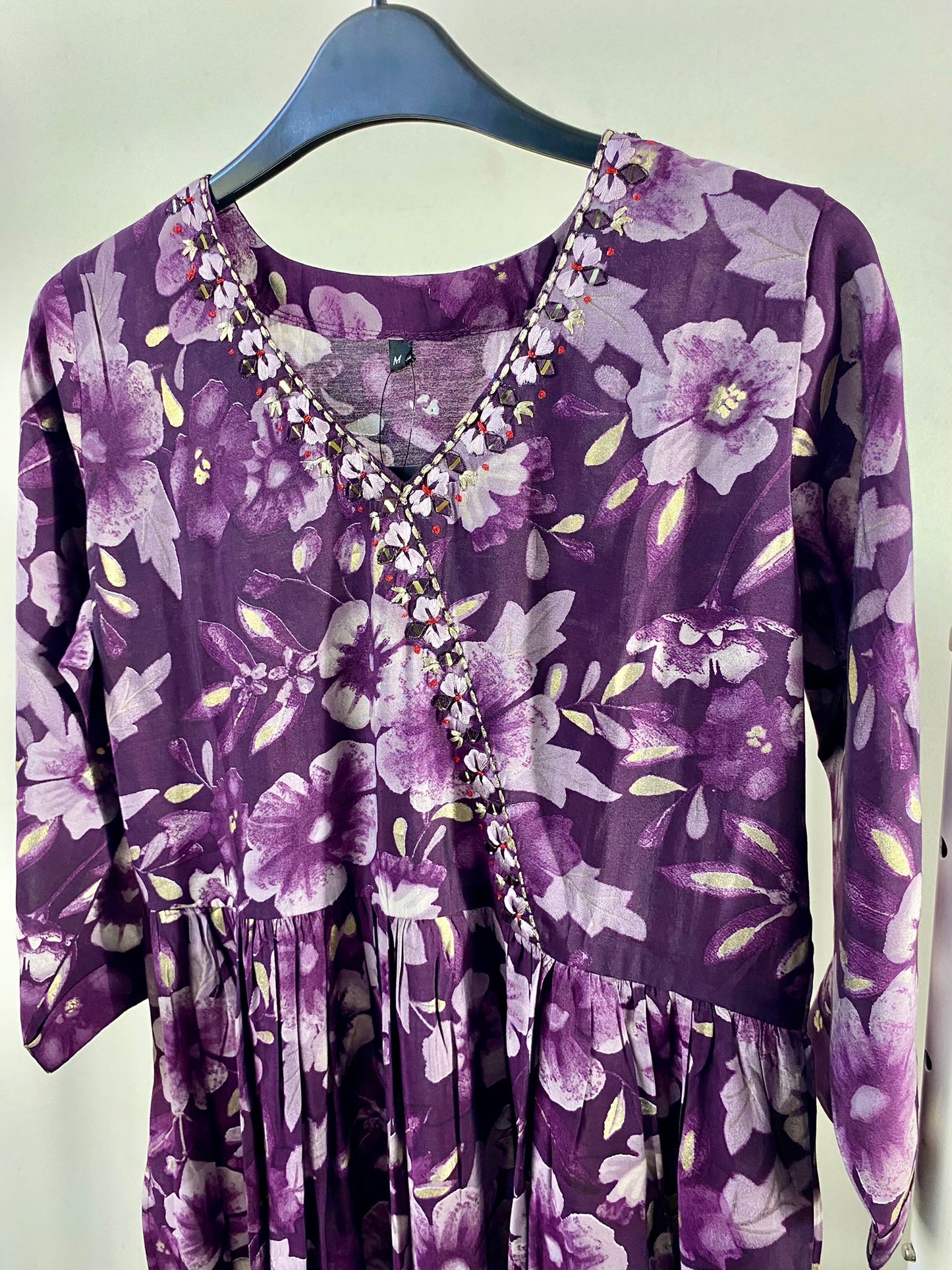 3005020DARKPURPLE - Womens KURTHI TOP