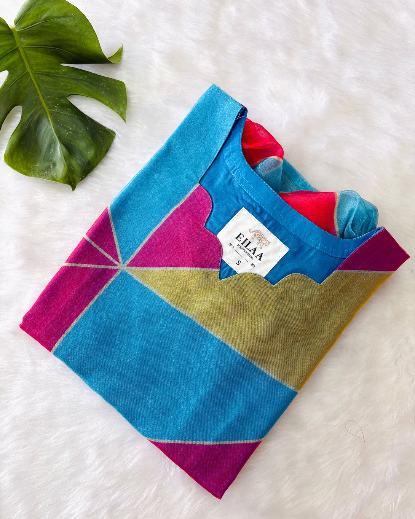 Eilaa - Multi Color Organza Top