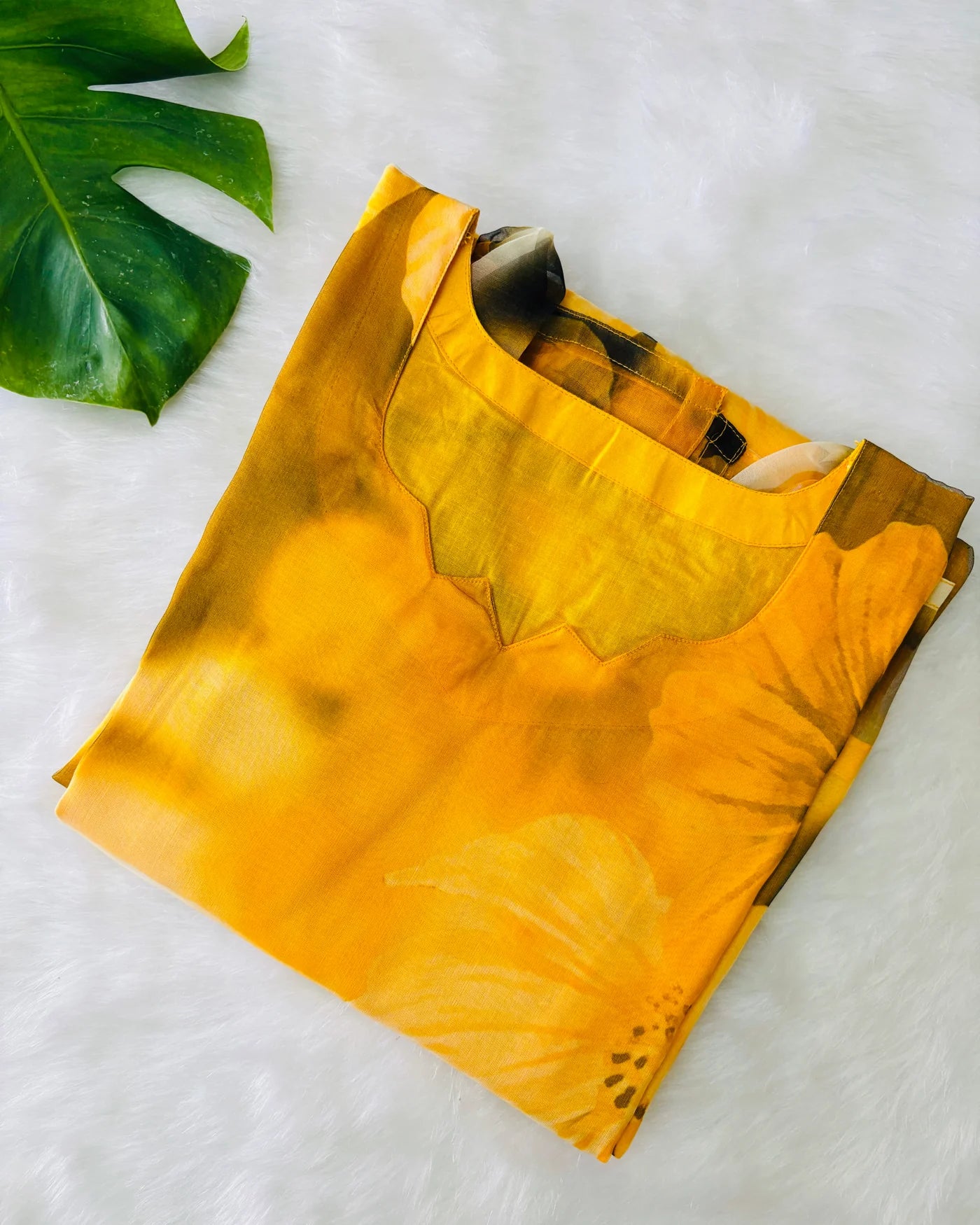 Eilaa - Pineapple Organza Top