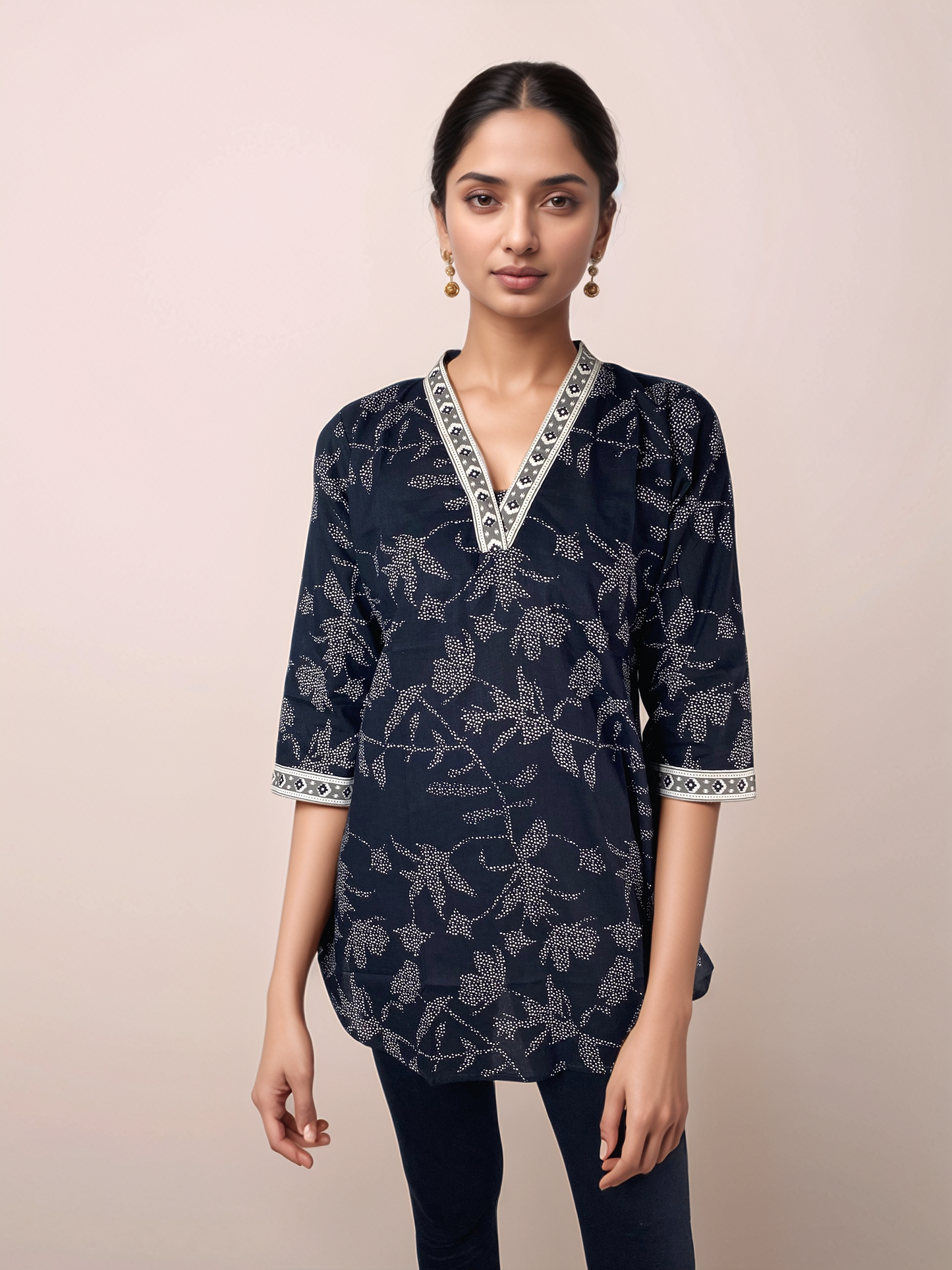 Womens Black Short Top M - 3006001Black