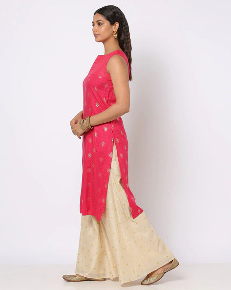 WOMENS KURTHI PINK