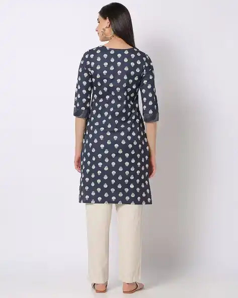 WOMENS KURTHI BLUE