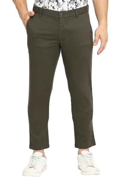 BASICS Mens MID GREY TAPERED TROUSER 23BTR51802 FF