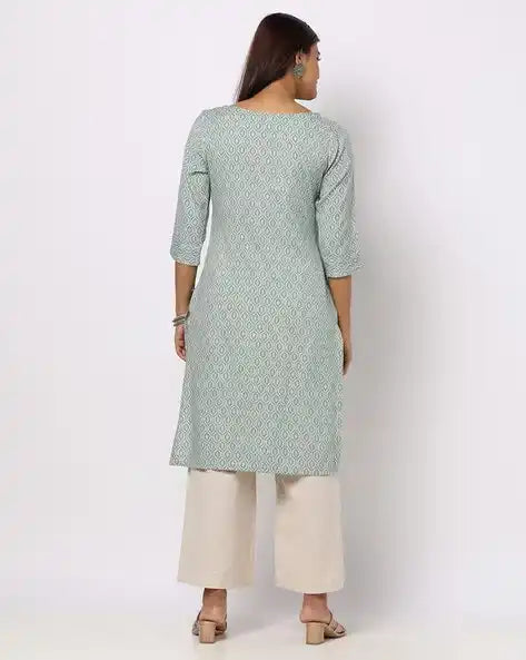 WOMENS KURTHI MILD BLUE