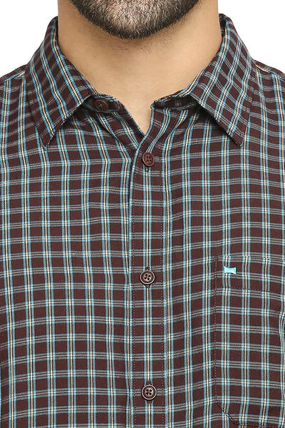 BASICS Mens WINE SLIM SHIRT 23BSH51534 LS