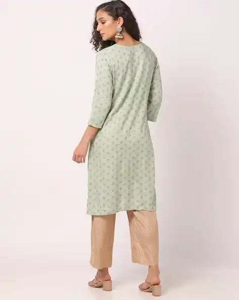 WOMENS KURTHI GREEN