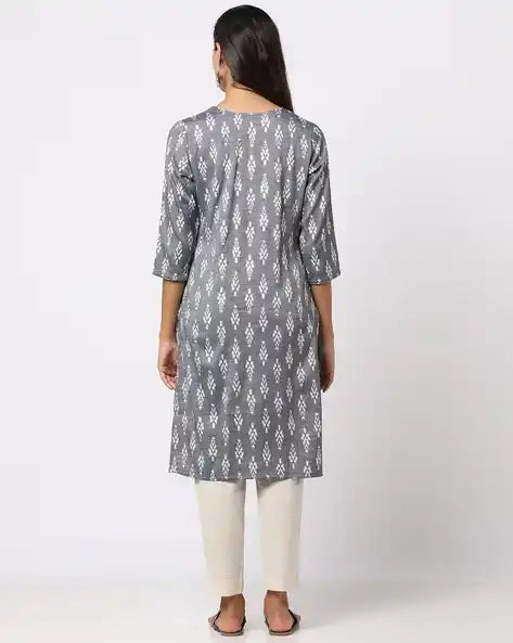 WOMENS KURTHI GREY