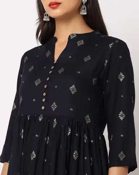 WOMENS KURTHI BLACK