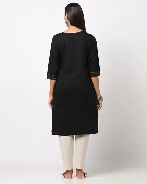 WOMENS KURTHI BLACK