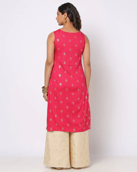 WOMENS KURTHI PINK