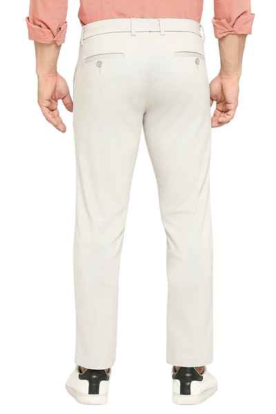 BASICS Mens STONE TAPERED TROUSER 23BTR51561 FLATFRONT