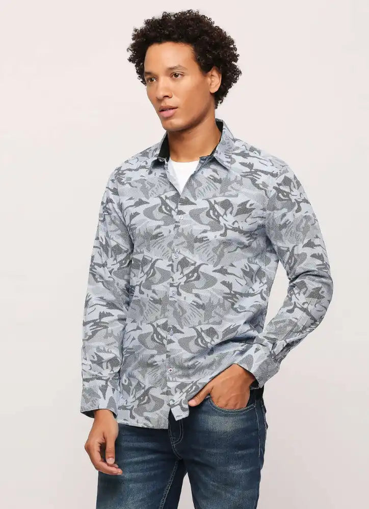 Pepe Jeans Mens Shirt FABER SR LS IP PM308428