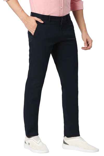 BASICS Mens NAVY TAPERED TROUSER 23BTR51391 FF