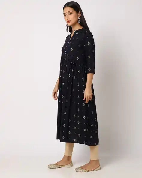 WOMENS KURTHI BLACK