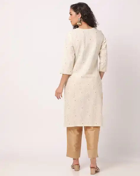 WOMENS KURTHI WHITE