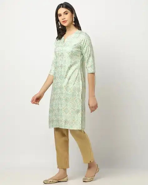 WOMENS KURTHI MINT