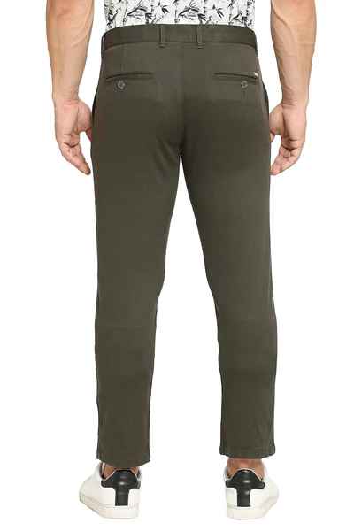 BASICS Mens MID GREY TAPERED TROUSER 23BTR51802 FF