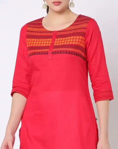 WOMENS KURTHI RED