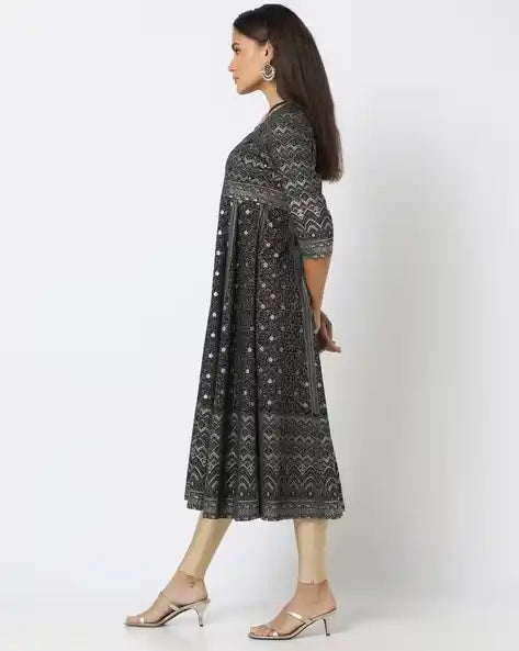 WOMENS KURTHI GREY