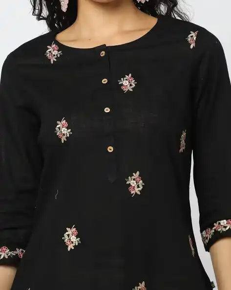 WOMENS KURTHI BLACK