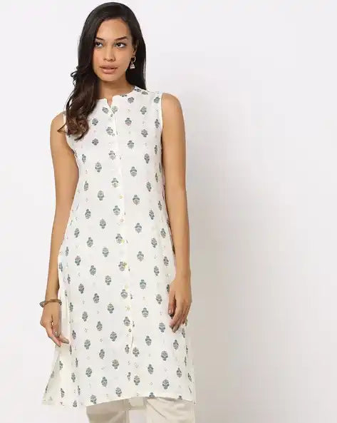 WOMENS KURTHI WHITE