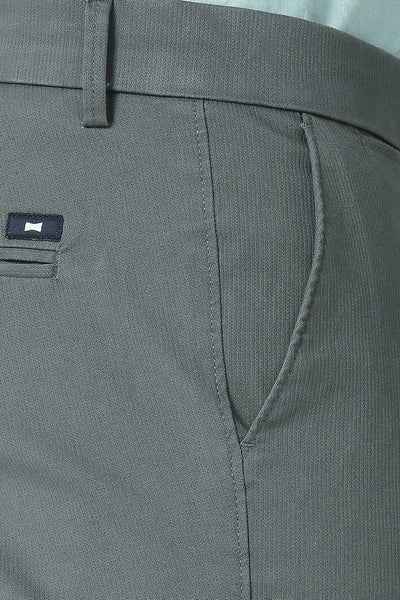 BASICS Mens GREEN TAPERED TROUSER 23BTR50303 FF