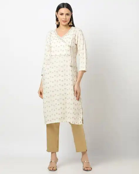 WOMENS KURTHI WHITE
