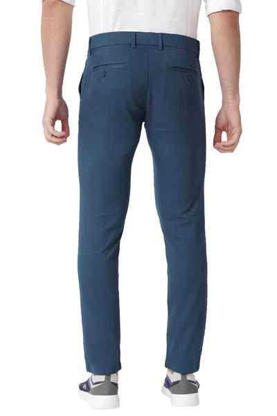 BASICS Mens NAVY TAPERED TROUSER 23BTR50193 FF