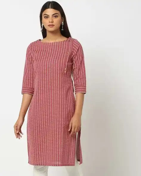 WOMENS KURTHI PINK