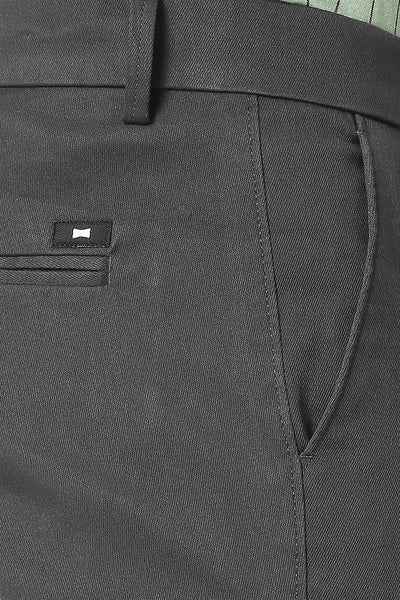BASICS Mens DARK GREY TAPERED TROUSER 23BTR50271 FF