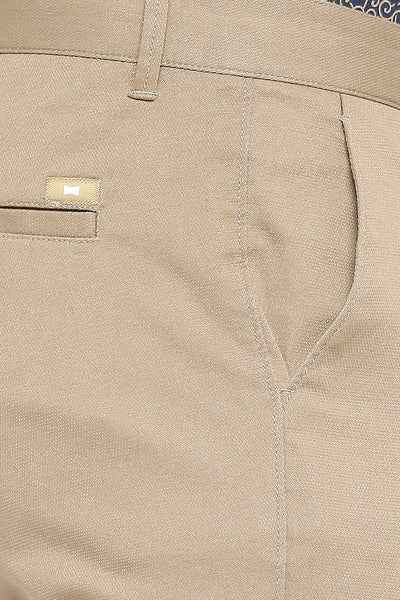 BASICS Mens KHAKI TAPERED TROUSER 23BTR51620 FF